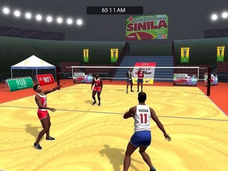 Indian Volley Dynamos Gameplay Screenshot